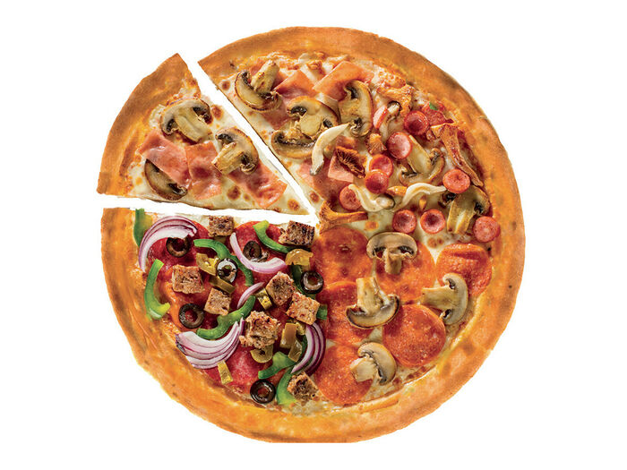 Пицца Микс 30 см на традиционном тесте