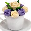 Фото к позиции меню Чайная пара с шоколадными розами