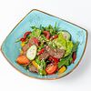 Фото к позиции меню Теплый салат с говядиной и овощами