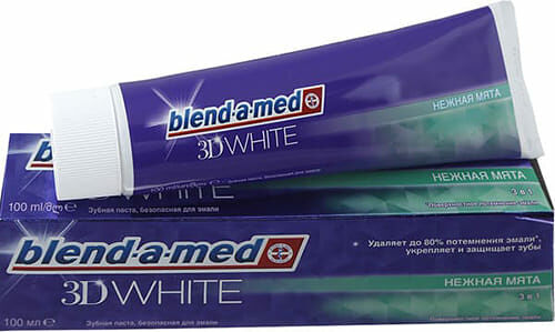 Зубная паста нежная мята Blend a Med 3D White 100мл