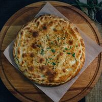 Пирог осетинский с ветчиной и сыром