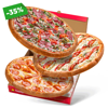 Фото к позиции меню Комбо из 3 пицц