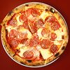 Фото к позиции меню Пицца Пепперони-томаты