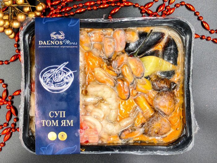 Суп Том Ям с морепродуктами