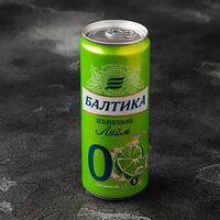 Пиво Безалкогольное Балтика Лайм