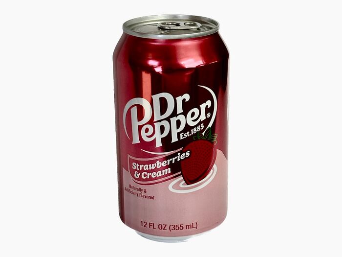 Газированный напиток Dr. Pepper Strawberries and Cream