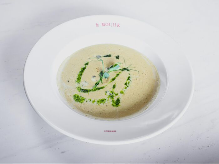 Крем-суп овощной Вишисуаз с голубым сыром