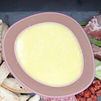 Сырный крем-суп с пармезаном и сухариками