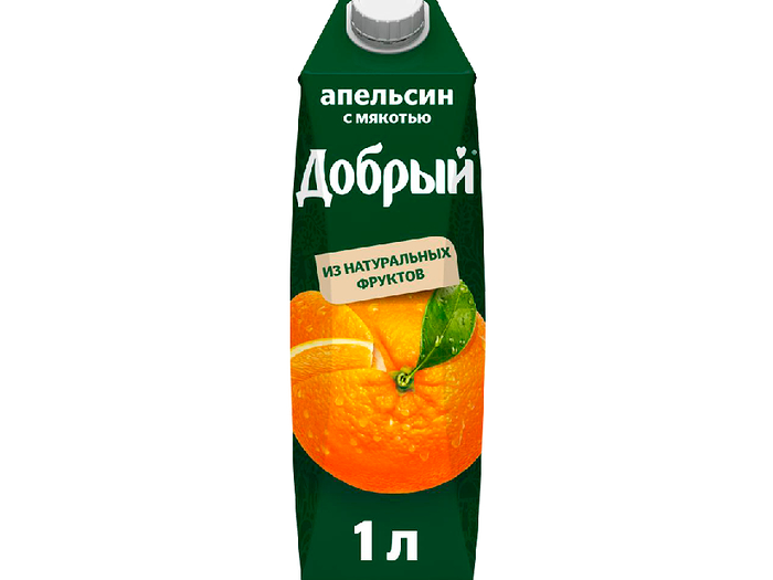 Сок апельсиновый Добрый
