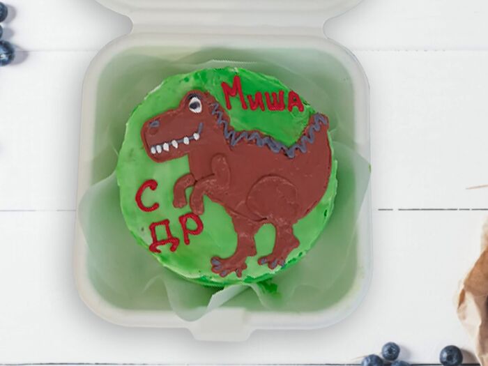 Бенто-торт Динозавр