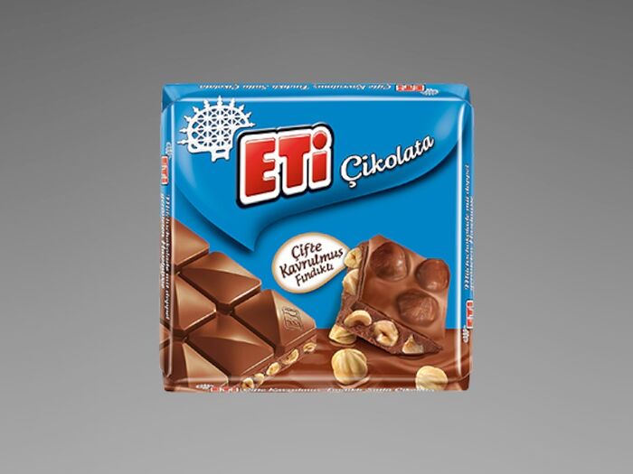Eti: Молочный шоколад с фундуком