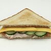 Фото к позиции меню Сэндвич с копченой курицей и печеным перцем