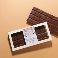 Шоколадная плитка Молочный шоколад 41% без сахара