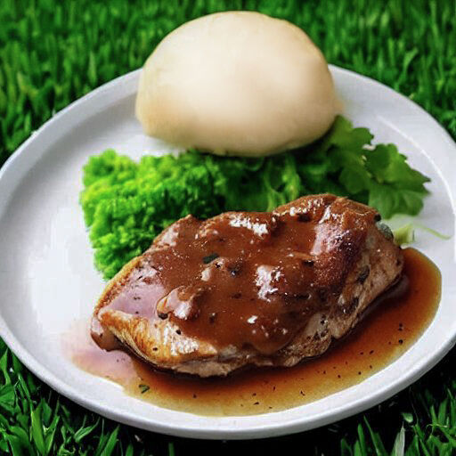 Nshima & chuck steak
