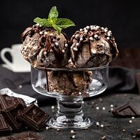 Шарик мороженого Шоколадный микс