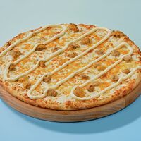 Пицца «Сырный цыпленок» на тонком тесте 30 см
