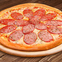 Пицца Салями 30 см на тонком тесте