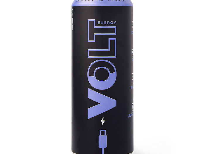 Энергетический напиток Volt Energy голубика-гранат