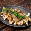 Фото к позиции меню Молодой картофель с грибами