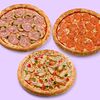 Фото к позиции меню Три средние пиццы
