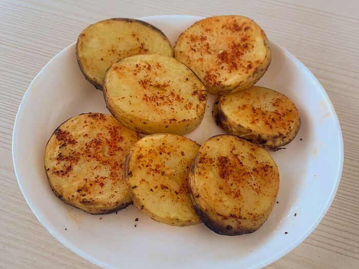 Картошка на мангале