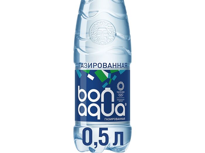 Вода Bonaqua питьевая газированная