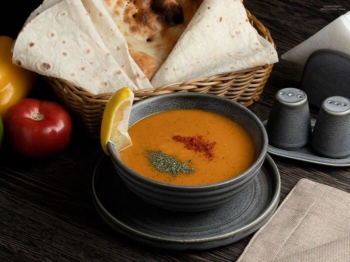 Чечевичный турецкий суп