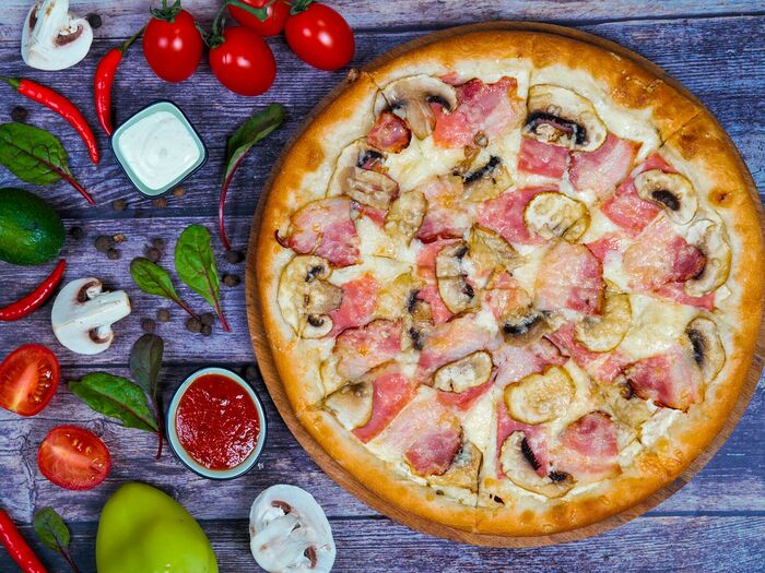 Пицца “Карбонара” 40 см