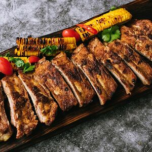 Свиные ребра BBQ на компанию