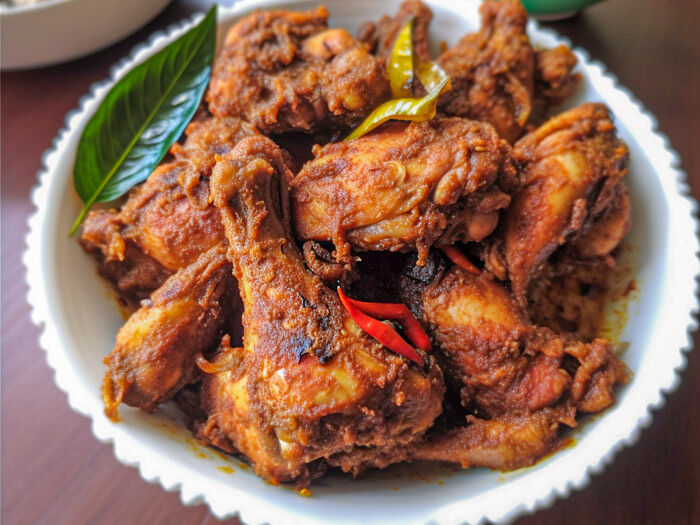 Chicken fry kerala style