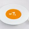 Фото к позиции меню Крем-суп с креветками