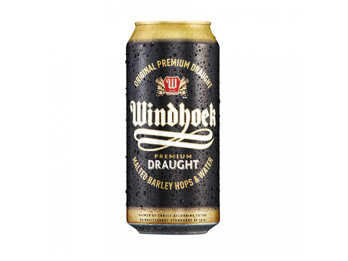 Windhoek draught can