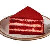 Фото к позиции меню Торт-пирожное Красный бархат