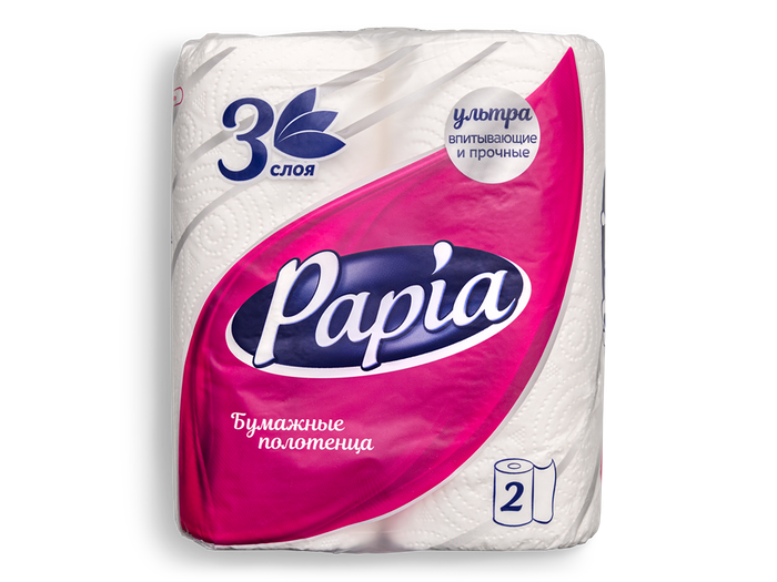 Полотенца бумажные Papia