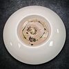Фото к позиции меню Суп-пюре грибной микс с трюфельным маслом и сыром пармезан