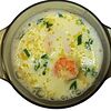 Фото к позиции меню Сырный суп с креветками