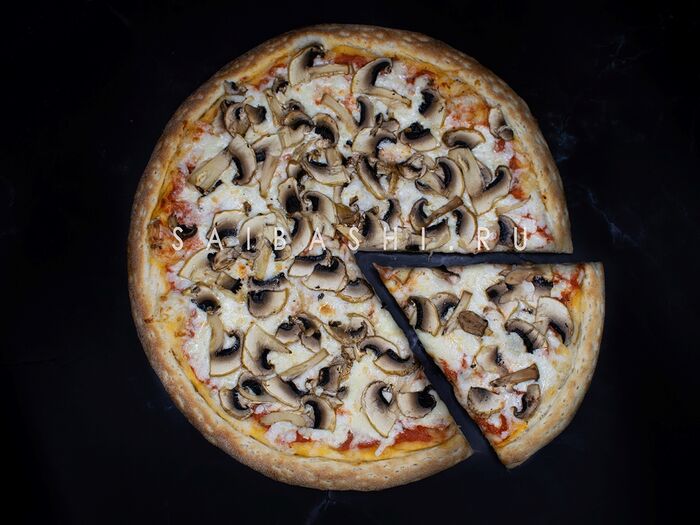 Пицца с грибами 35 см
