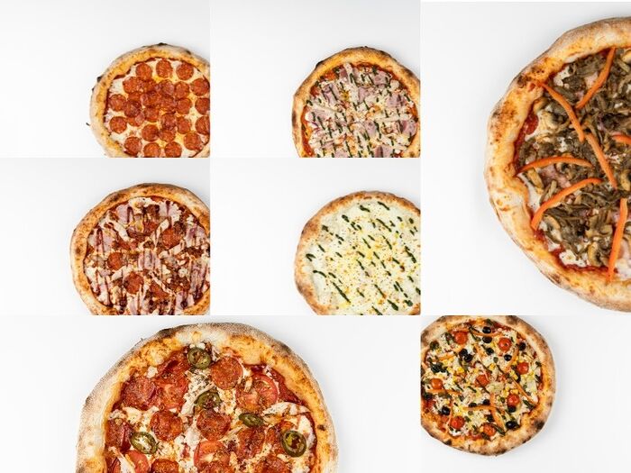 Сет из 7 пицц для большой компании