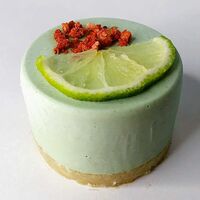 Мята-лайм и клубника Raw vegan пп без сахара