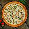 Фото к позиции меню Пицца грибная с сыром тофу