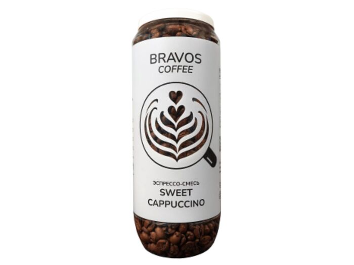 Кофе в зернах Bravos Sweet Cappuccino