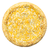 Фото к позиции меню Четыре сыра на пышном тесте 25 см