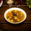 Фото к позиции меню Картофельный суп с фасолью (постный)