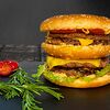 Фото к позиции меню Big Burger X4 из говядины