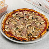 Фото к позиции меню Пицца Ветчина и грибы 40 см, на тонком тесте
