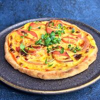 Пицца Томатос Колбасос (16 см) (веган, без глютена, без сахара / vegan, gluten-free, sugar-free)