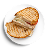 Фото к позиции меню Сэндвич с моцареллой и тунцом
