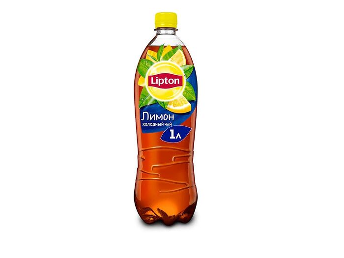 Lipton чёрный чай с лимоном