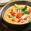 Фото к позиции меню Суп из морепродуктов в тайском стиле