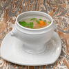 Фото к позиции меню Куриный суп с лапшой